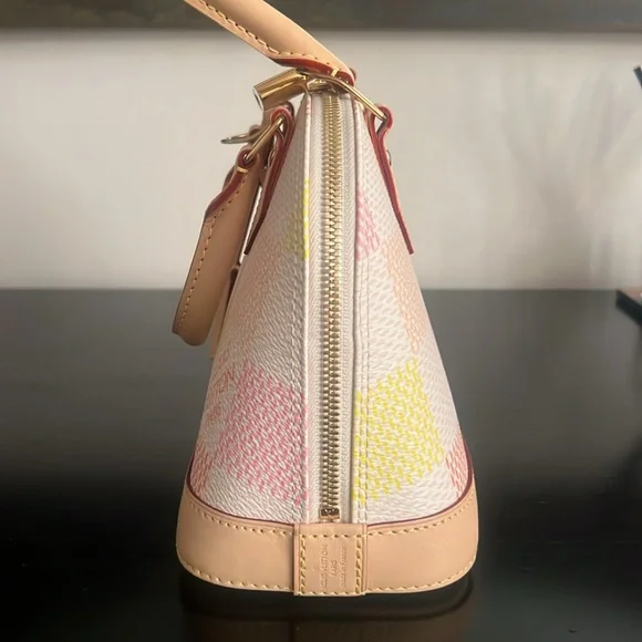 SALE! Louis Vuitton Damierlicious Giant Alma BB in Pastel colors - Picture 12 of 16
